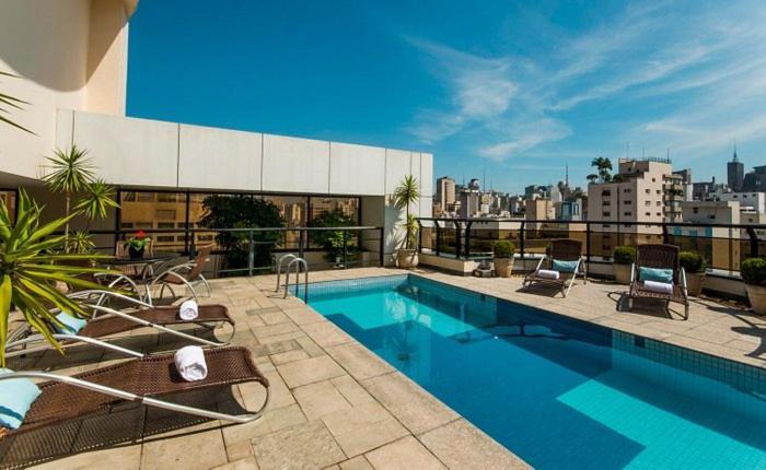 Jardins Transamerica By Mob Inn - Piscina - Academia - Ac - Wifi - Vaga Sao Paulo Exterior foto